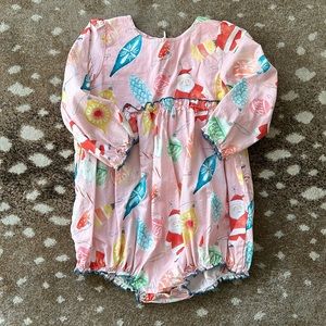 Pink Chicken Christmas bubble